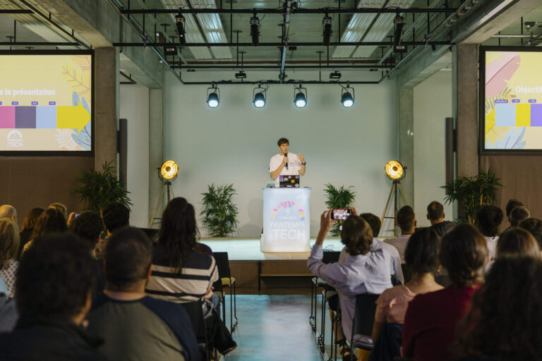 Salle de conférence principale du printemps de la tech 2026
