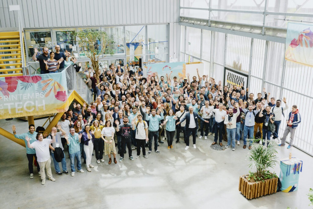 Tous les participants du Printemps de la tech.