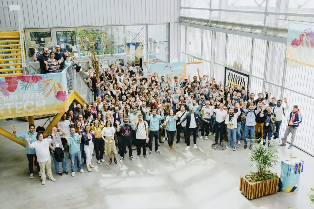 Tous les participants du Printemps de la tech.