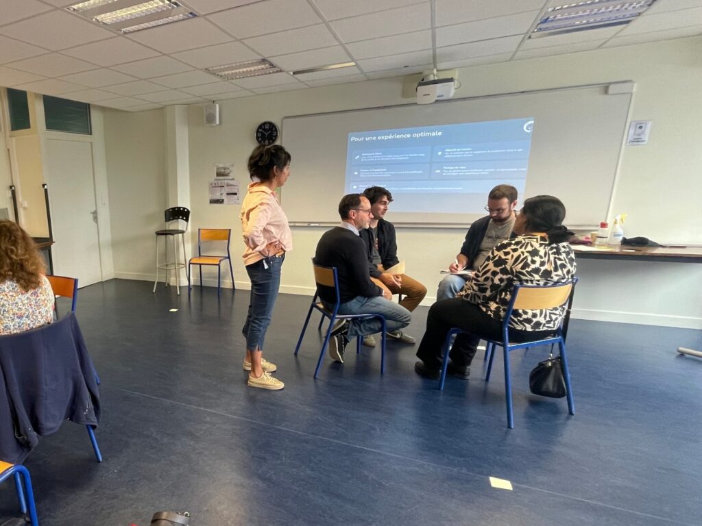 Atelier sur le theatre forum lors de l'agile tour rennes 2026